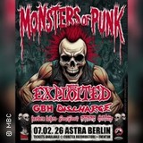 Monsters Of Punk Festival | ASTRA Kulturhaus Berlin Saturday 7 February 2026