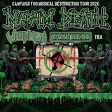 Napalm Death - Campaign for Musical Destruction Tour Friday 13 February 2026